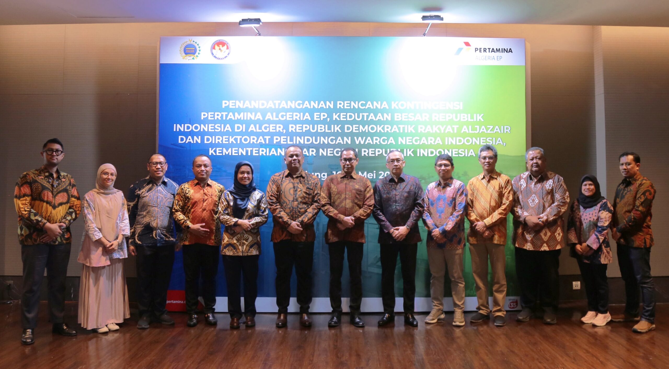 Pertamina Internasional EP dan KBRI di Aljazair Siap Hadapi Krisis Global